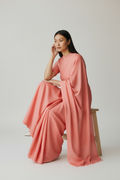 Rose Pink Colour Saree