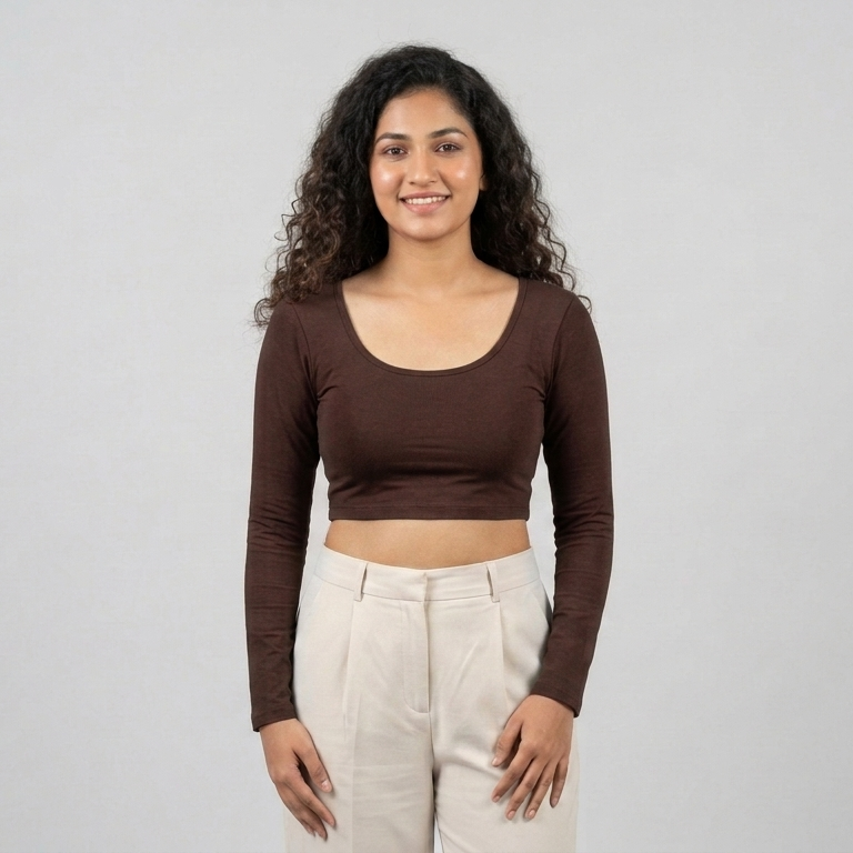 Plain Lycra Blouse