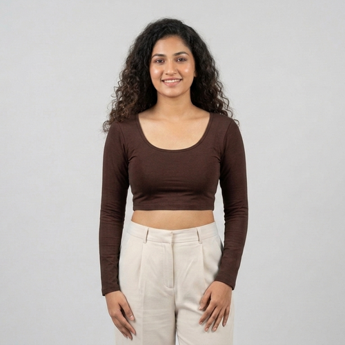 Plain Lycra Blouse