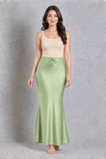 Shimmer -Pista Green Saree Shaper