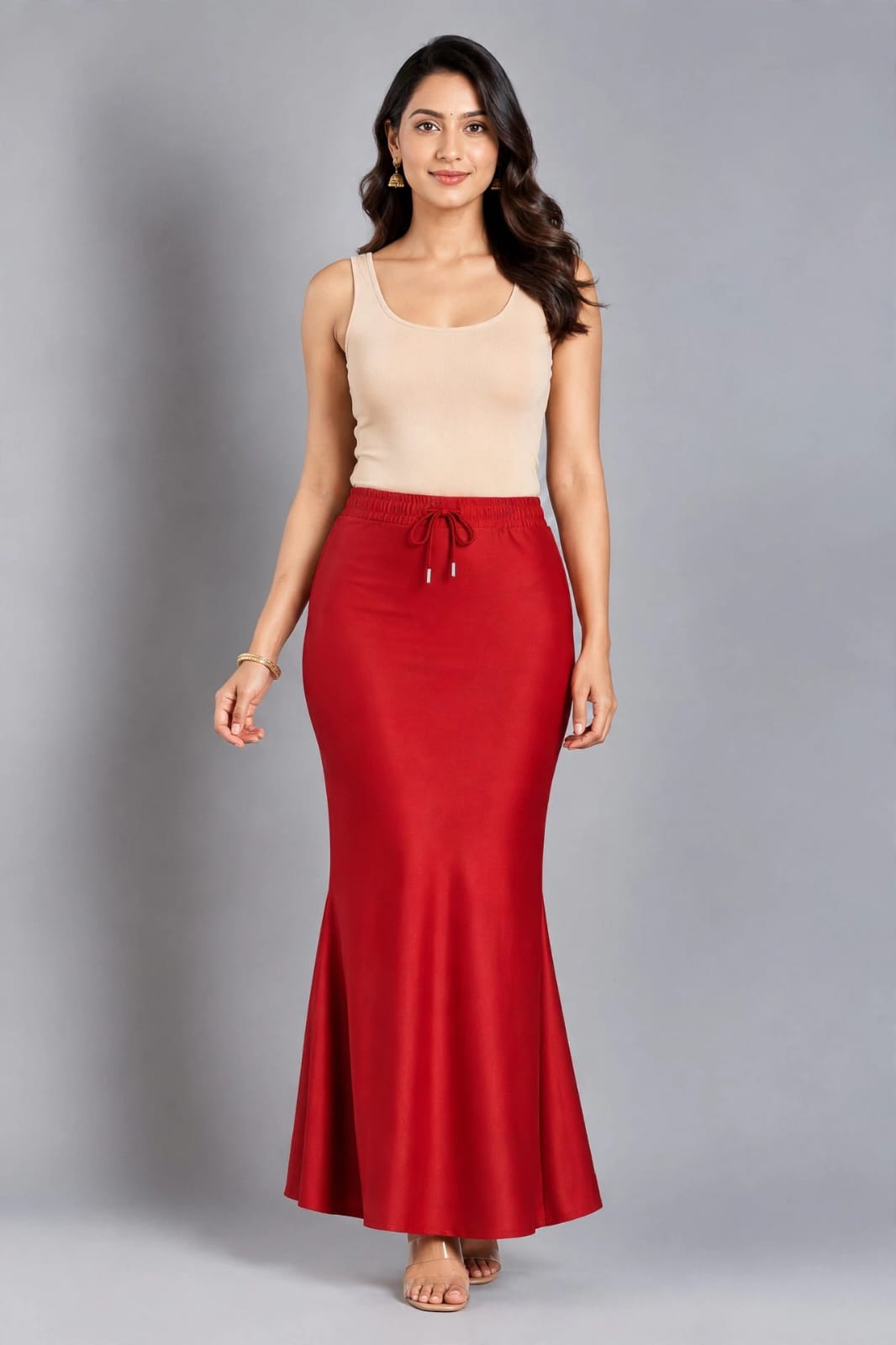 Shimmer - Red Saree Shaper