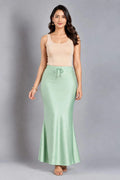 Shimmer- Mint Green Saree Shaper