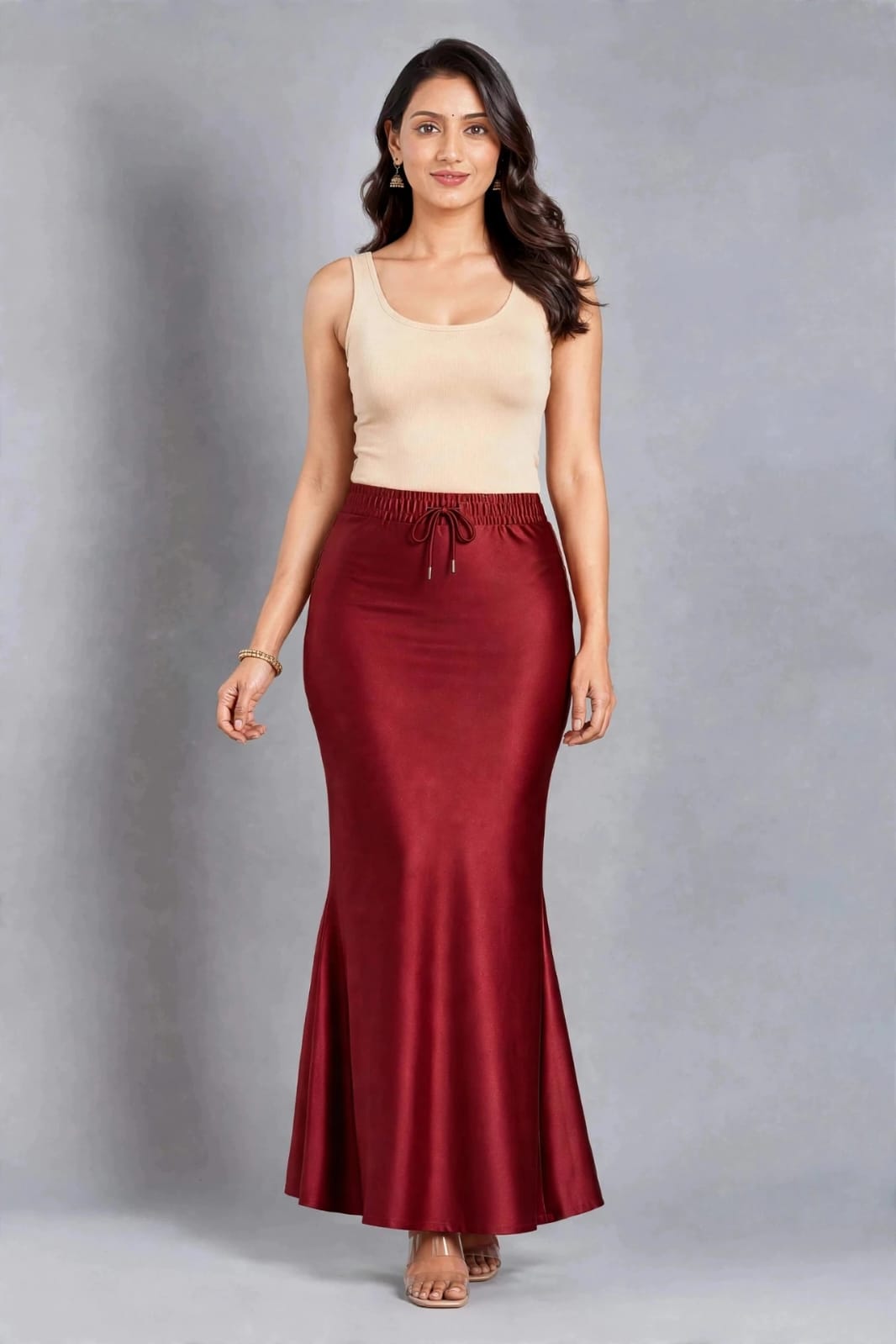 Shimmer- Ruby Red Saree Shaper