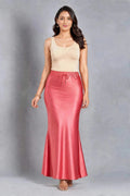 Shimmer- Coral Pink Saree Shaper