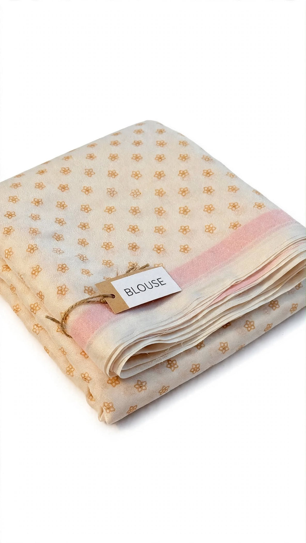 Elegant Ivory Pure Chiffon Saree with Artistic Bird Motifs