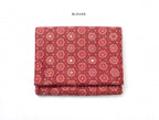 Red Ajrakh Block Print Saree