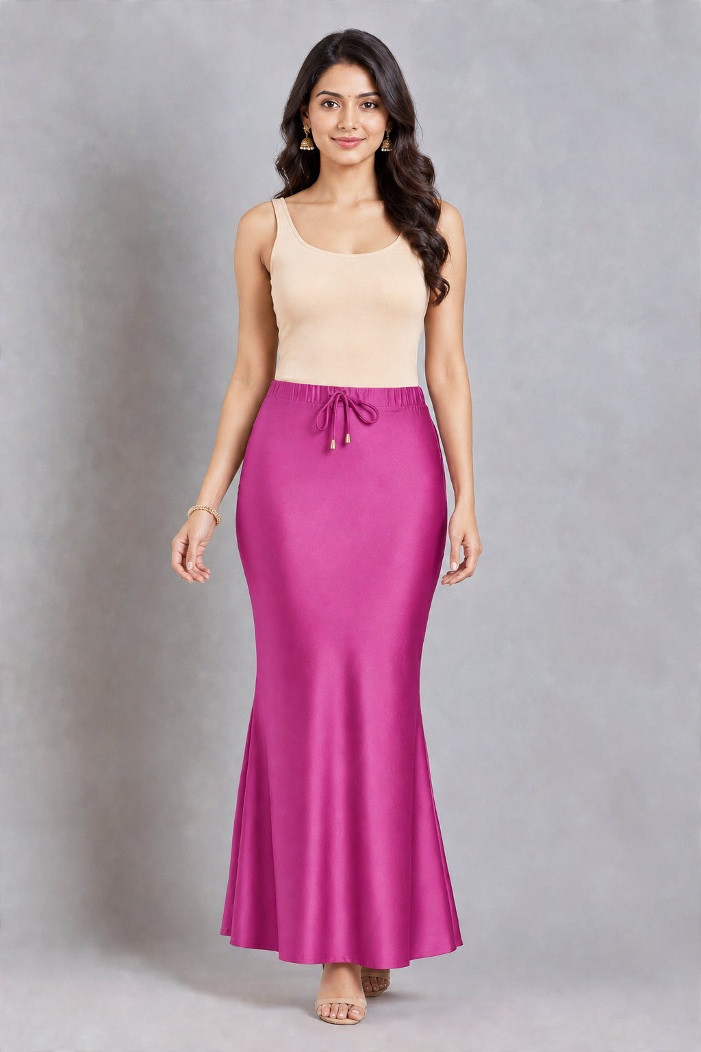 Shimmer - Bright Meganta Saree Shaper